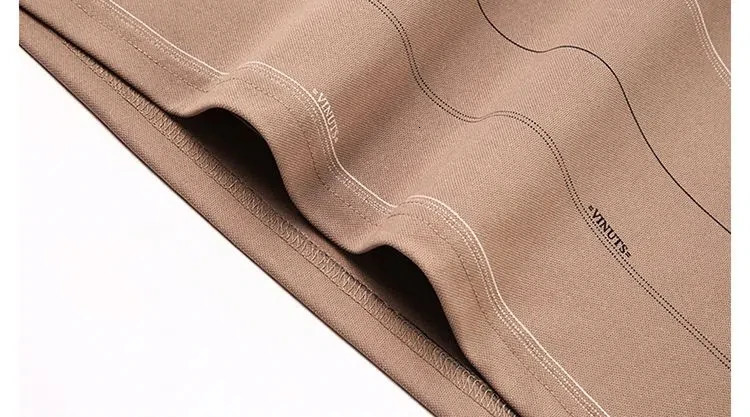 Mens Longsleeved Tshirt Lapel with Pocket Cotton Casual Autumn Clothes Base Shirt 250312