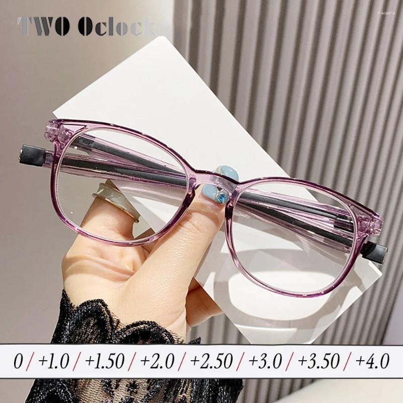 Sunglasses 2025 Anti-slip Reading Glasses For Women Men Plus Presbyopia Optical Lenses Computer Magnify Grade Prescription Glass 250