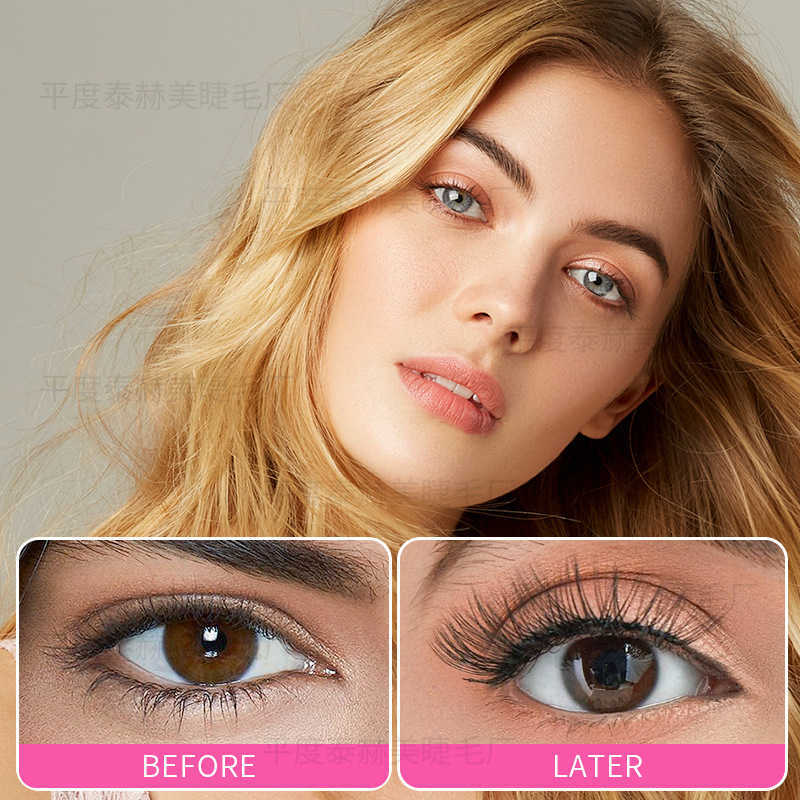 Eyelash Extension Set False Eyelash 32 Rows Thick Curly Soft W250324