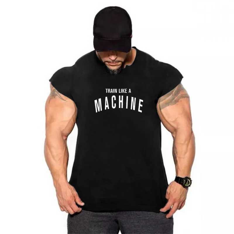 New mens sleep free shirt summer mens vest top gym clothing underwear casual fitness vest T-shirt X250324