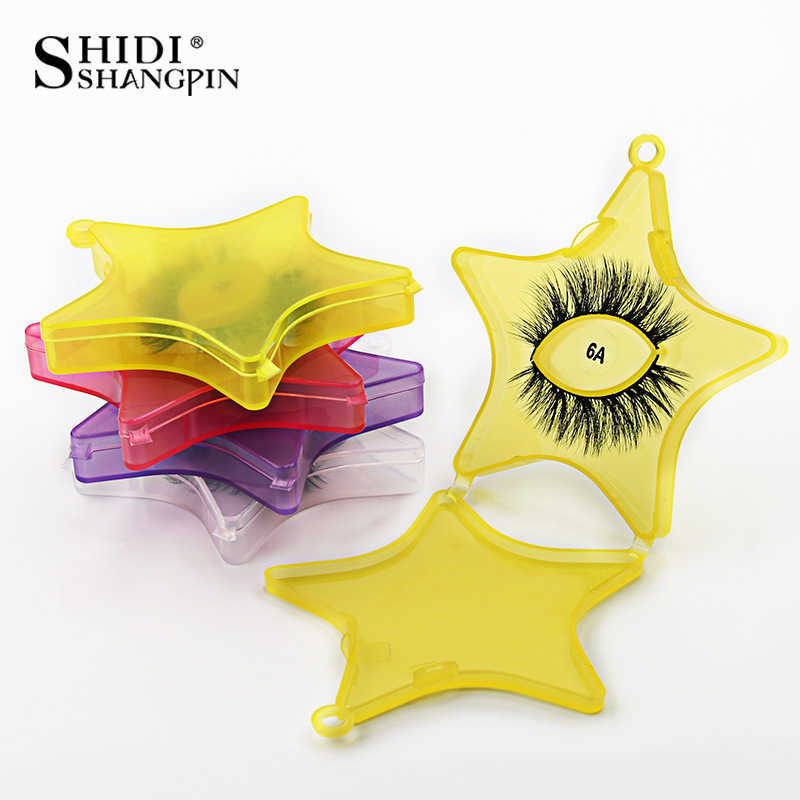 Fake eyelashes 3D imitation mink fur natural nude makeup 1 pair set exaggerated thick eyelashes W250324