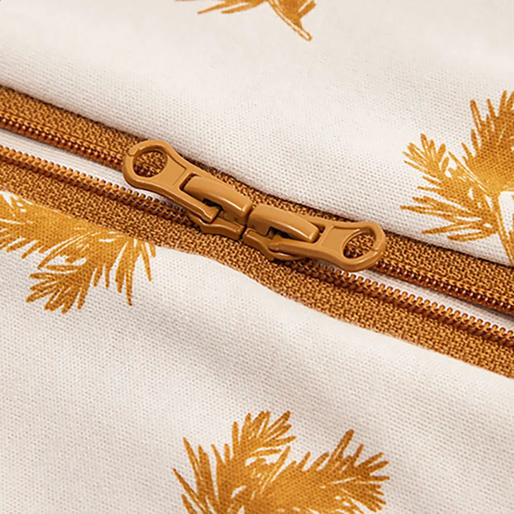 Baby sleeping bag 0-12 months cute cartoon baby birds nest packaging with detachable button 2-way zipper 100% cotton summer thin sleeping bag 250324