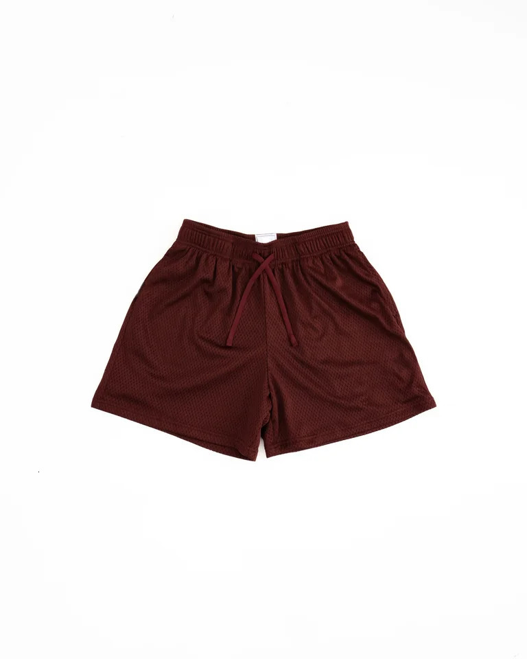 2024 American Casual Shorts Mens Fitness Sports Running Quick Dry Summer Mesh Breathable Training short pants 250321