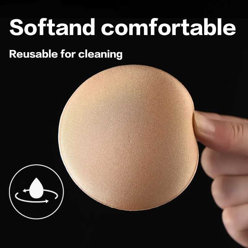 3 pairs of reusable self-adhesive silicone bra pads invisible female stickers chest circumference stickersXJ250324