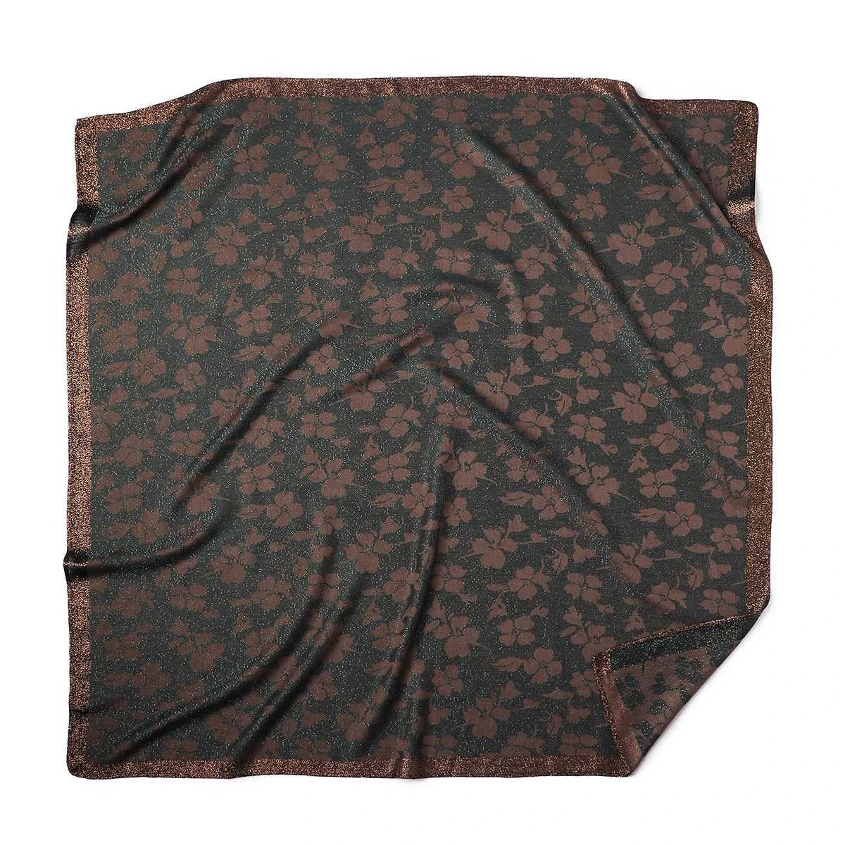 Scarf Wen Luxury Brand Square 100 * 100cm silk foard satin Bandana Chux soft neck headscarf for women X250324