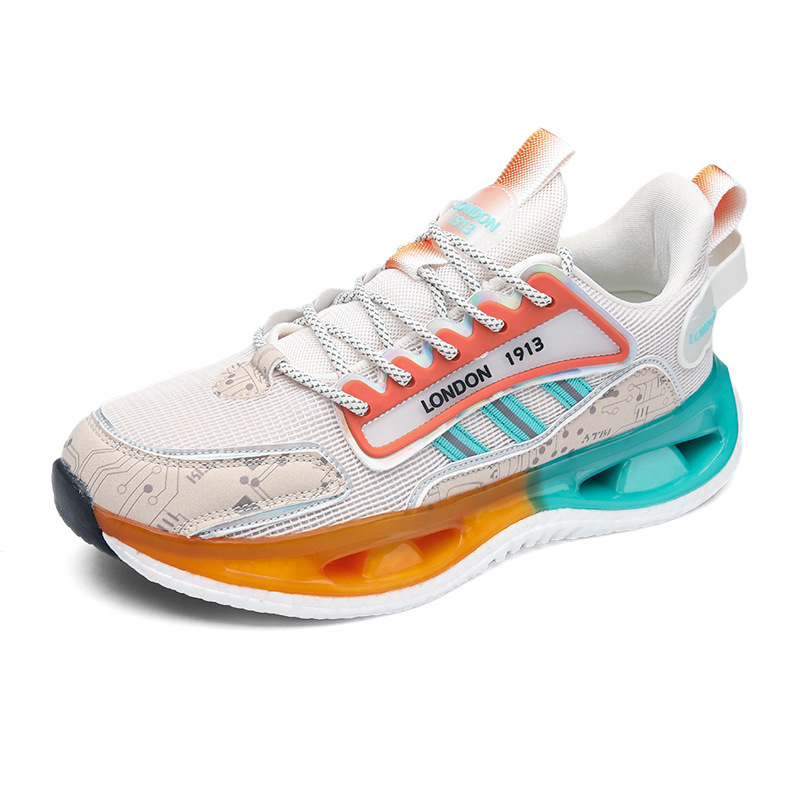 New casual shoes Breathable fashion sneakers cushioned lightweight running shoes neutral