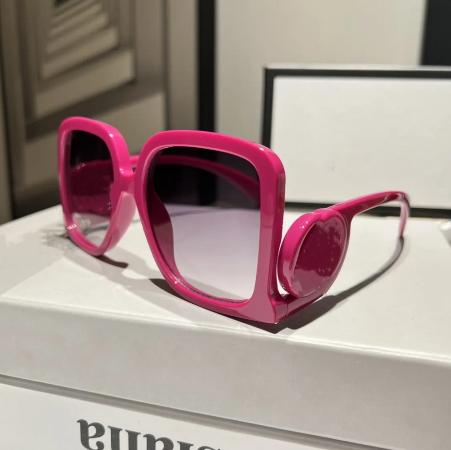 Sunglasses for Women and Men Model 1325 Rectangle UV400 Protection - High Quality Square Frame with Case Z260306