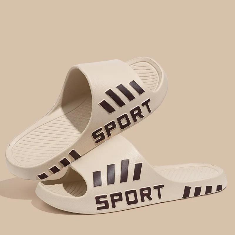 Bottom anti slip cool slippers Designer free Shipping men's straight drag casual two tone home women's drag