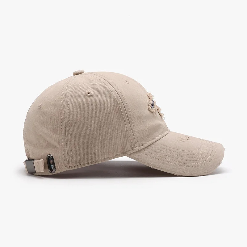 Classic Soft Top Visors Letters Patch Men Simple Breathable Black Baseball Cap Windproof Cycling Tourism Women White Peaked Cap 250320