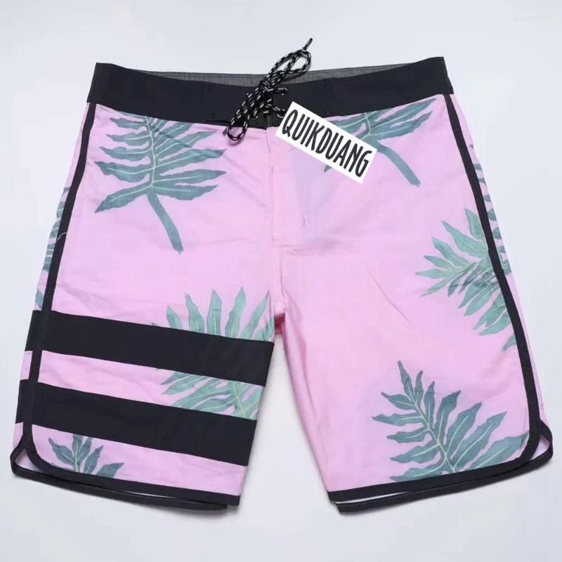 Mens Shorts Waterproof Swimwear Mens Surf Pants Stretch Swimming Trunks Physique Competition Beach Quick-Dry Casual Boardshorts T10