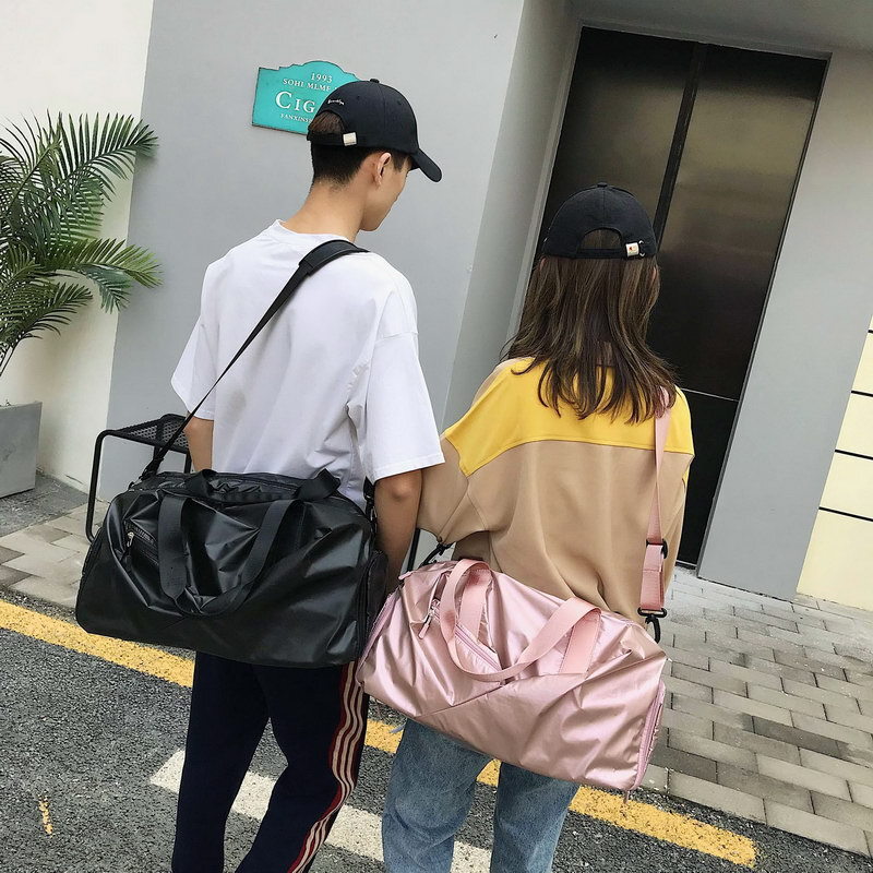 2025S Fashion Designer Travel Women s Short Distance Portable Fitness Bag Dry Wet Separation Men s Single Shoulder Slant Cross Exercise Training Yoga