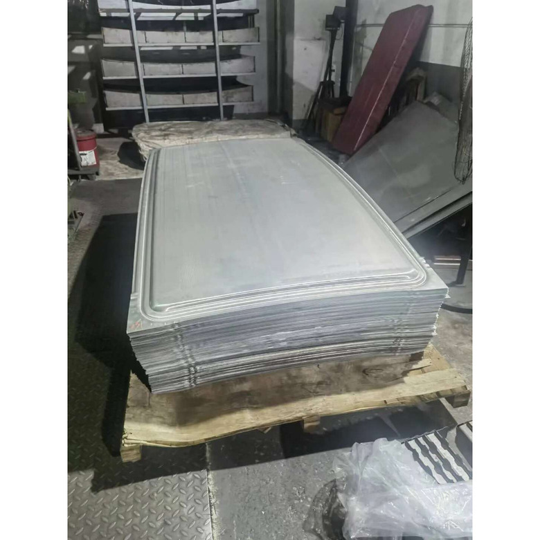 high quality Elegant Aluminum Curtain Wall with Smooth Spherical Finish - Customized products