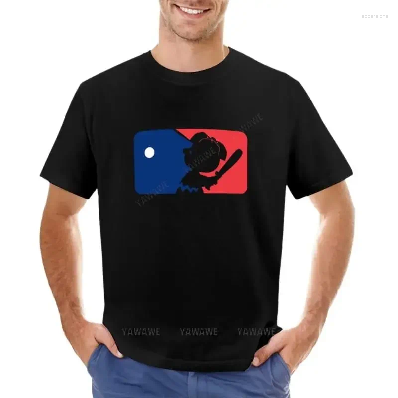 Mens Polos T-shirt Cotton Tops Baseball League Korean Fashion Sweat Shirts Clothes Mens Tall T