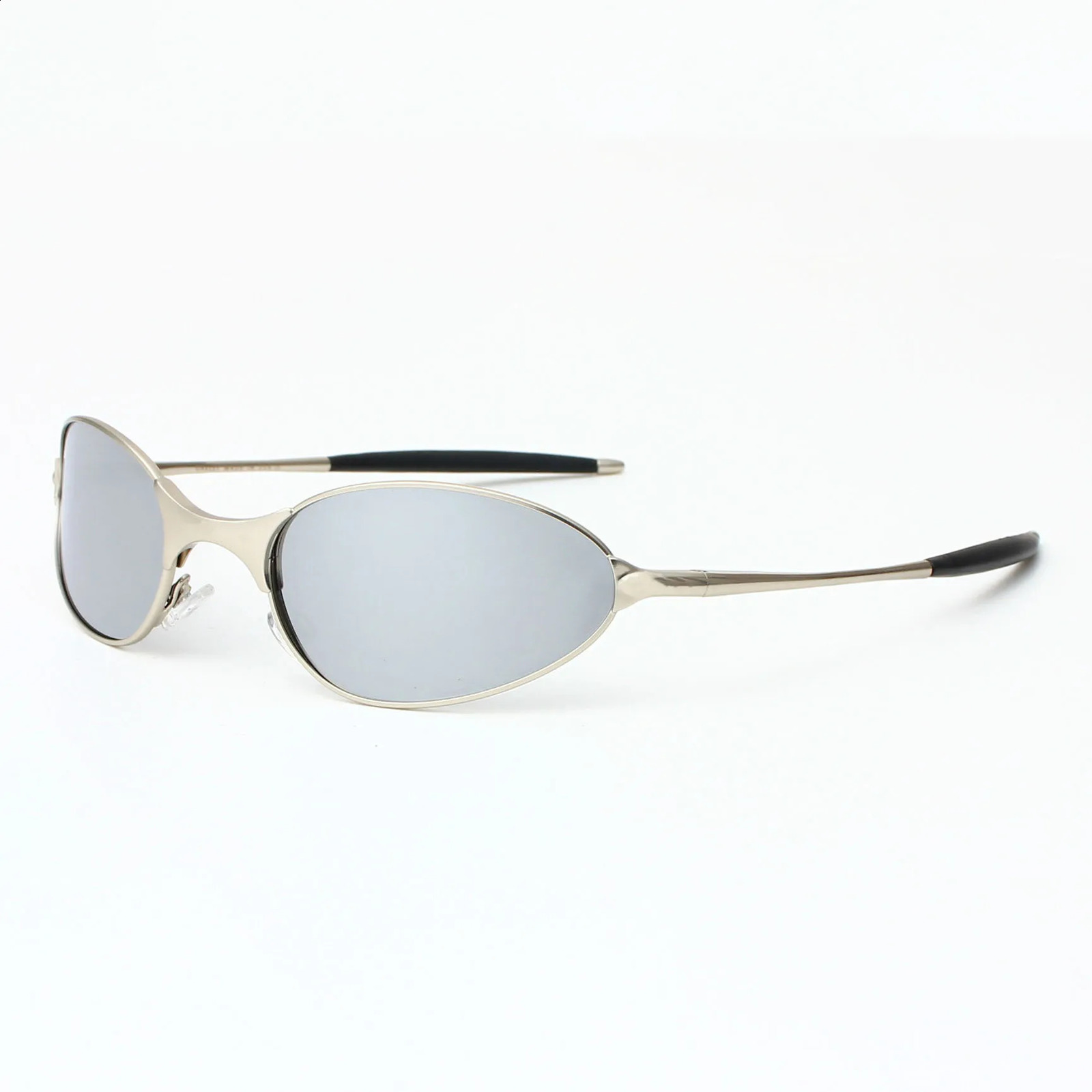 Metal Y2K Mens Sports Sunglasses Outdoor Cycling Driving Mirrors Surfing Mirrors Beach Mirrors UV400 250324