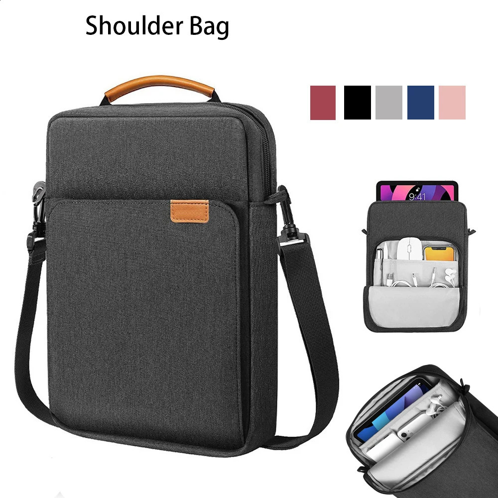 Shoulder Bag for Air M1 Case M2 13 inch Laptop Bag for iPad Air 5 Pro 12.9 11 10th Gen S9 8 7 Plus women / men 250314