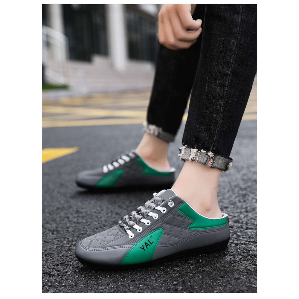 Deodorant Slip-On Half Slippers: Stylish and Effortless Men's Footwear for 2024 dh910320090