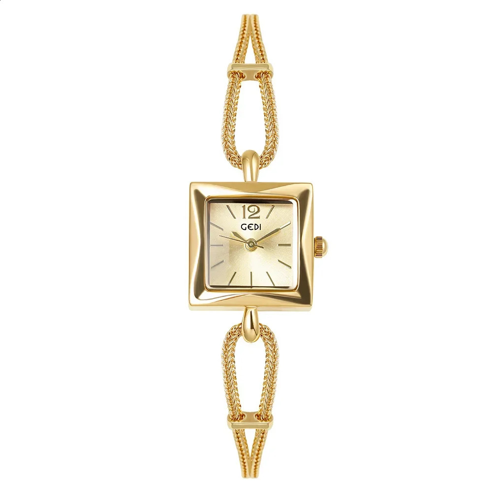 Top gold bracelet womens quartz watch womens watch reloj mujer 250319