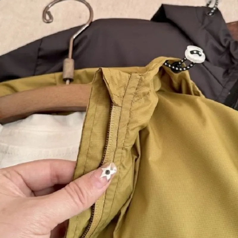 Fashion baby girl boy hooded jacket pocket baby outdoor coat autumn spring childrens coat baby clothing 1-10Y 250324