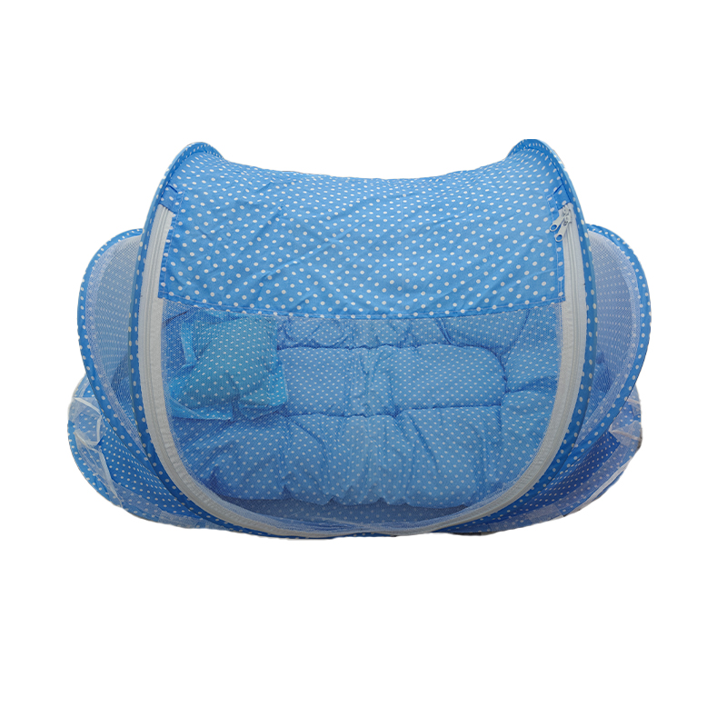 Jiaobao Point Cloth Three Piece Baby Mosquito Net Set