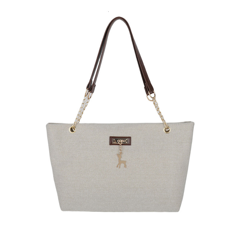 2025S Fashion Designer Commuting Texture Chain Shoulder Spring New Versatile Ins Underarm Tote Bag For Women