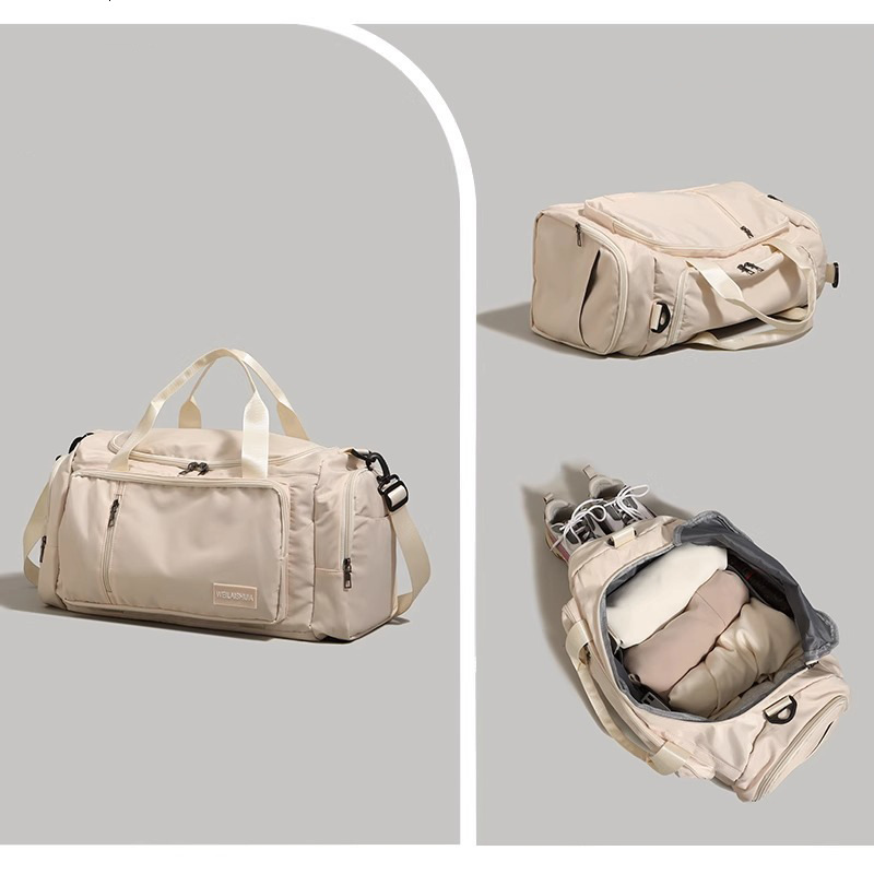 2025S Fashion Designer Large Capacity Short Distance Travel Dry Wet Separation Swimming Sports Fitness Luggage Storage Bag Handheld Male