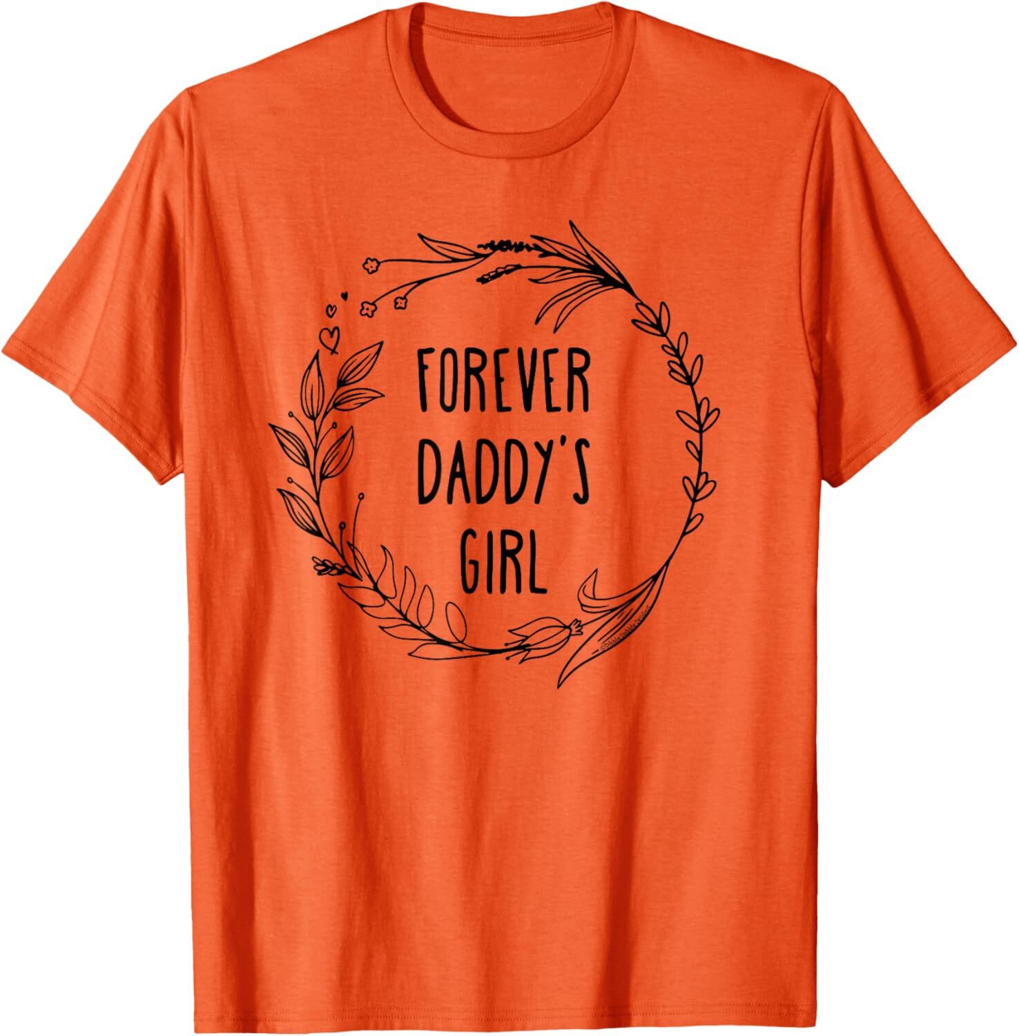 T shirt for Mens Sweet Forever Daddys Girl Daughter to Father - Fathers Day Graphic Tee Casual Tops Clothes Short sleeve fashion