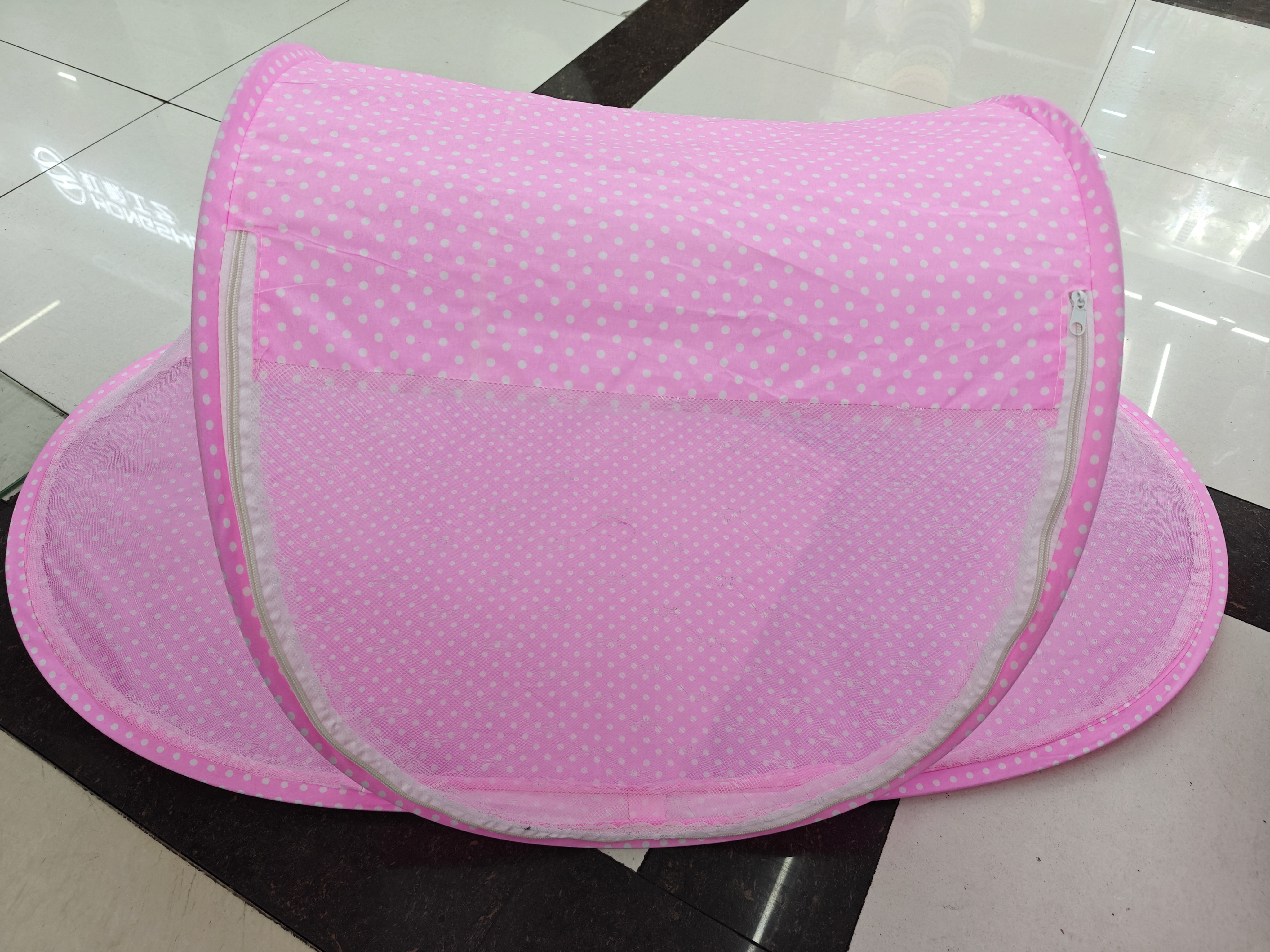 Jiaobao Point Cloth Baby Mosquito Net