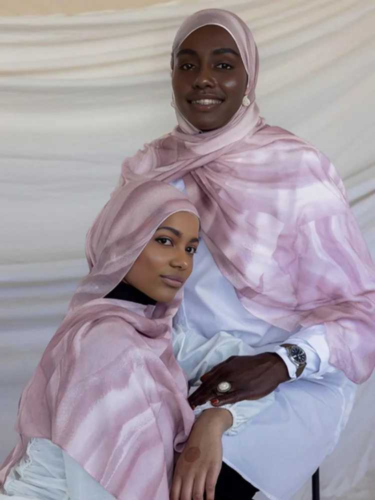 1 new watercolor printed headscarf Islamic Ramadan text Bonn soft Muslim headscarf foard Arab womens shawl wrapped scarf X250324