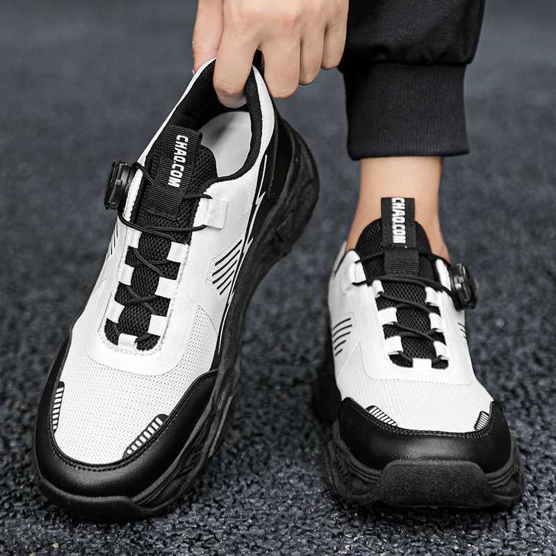 Mens breathable casual sports shoes four season new soft soled rotating shoes outdoor running shoes student sports shoesXJ250324