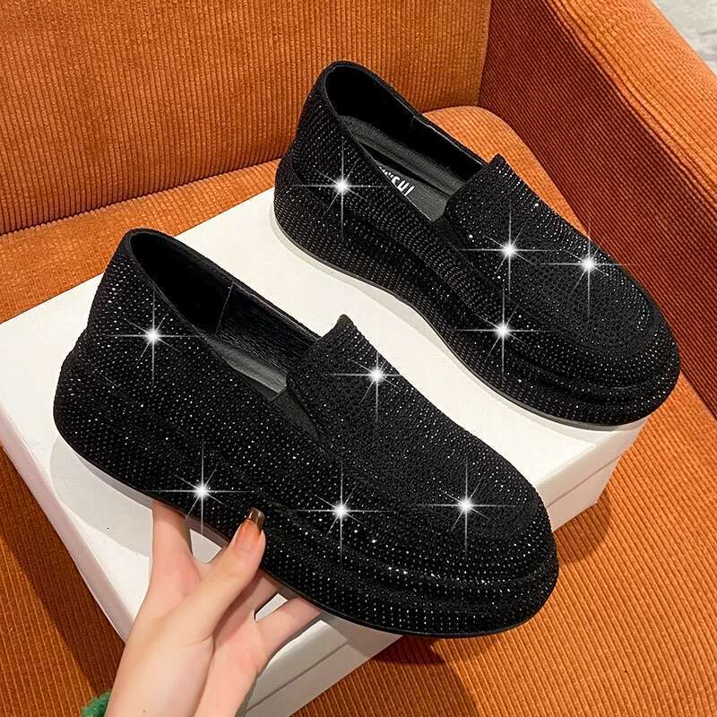 Women Casual Shoes New Trend Thick Bottom Breathable Sneakers Women's Sports Shoe Rhie Flat White Platform Size 35-40