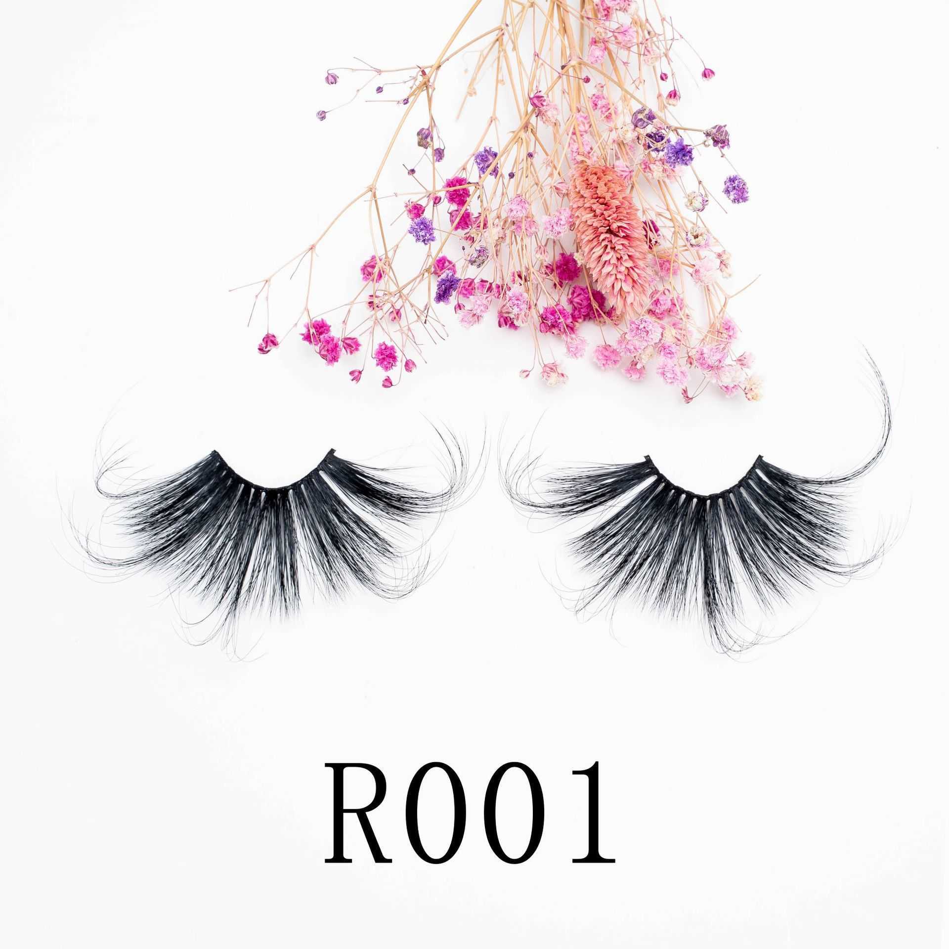 Extended 50-70mm False Eyelash Stage Curling Thick Exaggerated Soft Whole Eyelash W250324