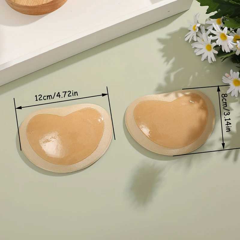 Bikini chest push up adhesive bra for women thick breathable sponge pad for breasts detachable insert swimsuit invisible Nipple coverXJ250324