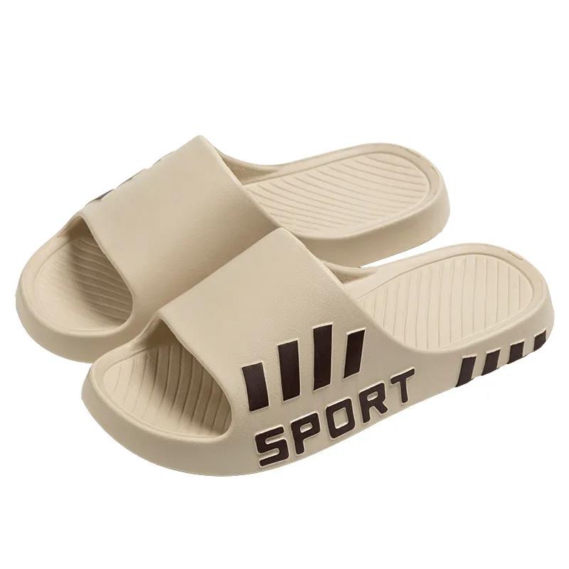 Bottom anti slip cool slippers Designer free Shipping men's straight drag casual two tone home women's drag