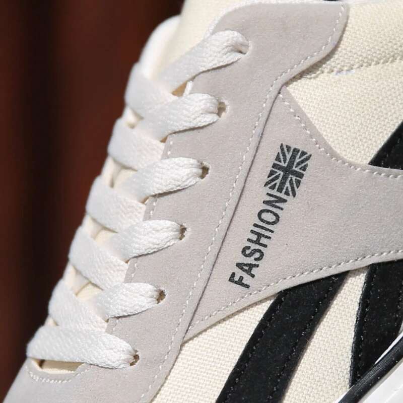 New Men's Fashion Breathable Flat for Man Outdoor Sneakers Korean Version Trend Board Shoes Lace-Up Mens tenis Shoe