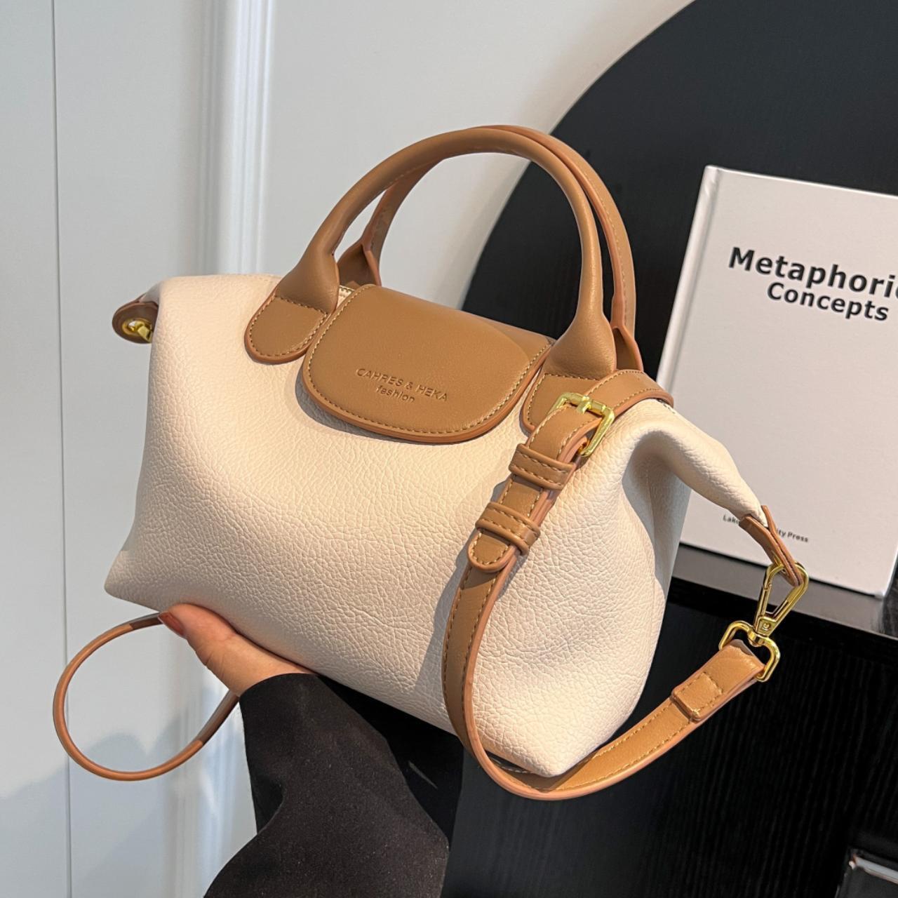 design bag 2025 style bag casual and versatile high-end sense hand-held shoulder bag commuter crossbody dumpling bag