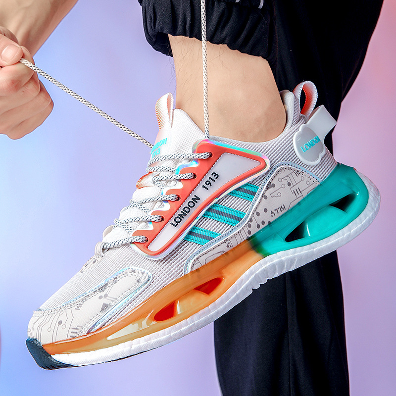 New casual shoes Breathable fashion sneakers cushioned lightweight running shoes neutral
