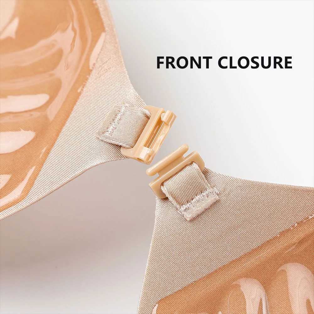 Push up front button adhesive bra bra lifting cushion cover adhesive chest tape chest sticker strapless braXJ250324