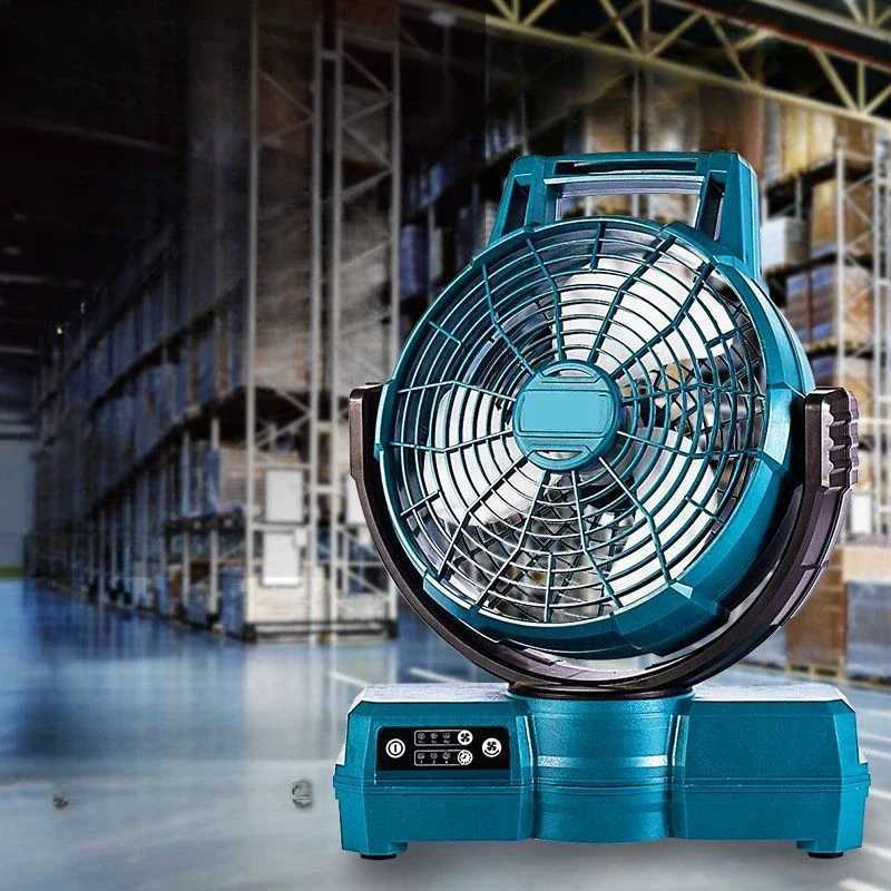 DK17 12 inch charging fan portable dual power fan with lithium and AC used for camping dormitories workplaces and outdoor activities Z250324