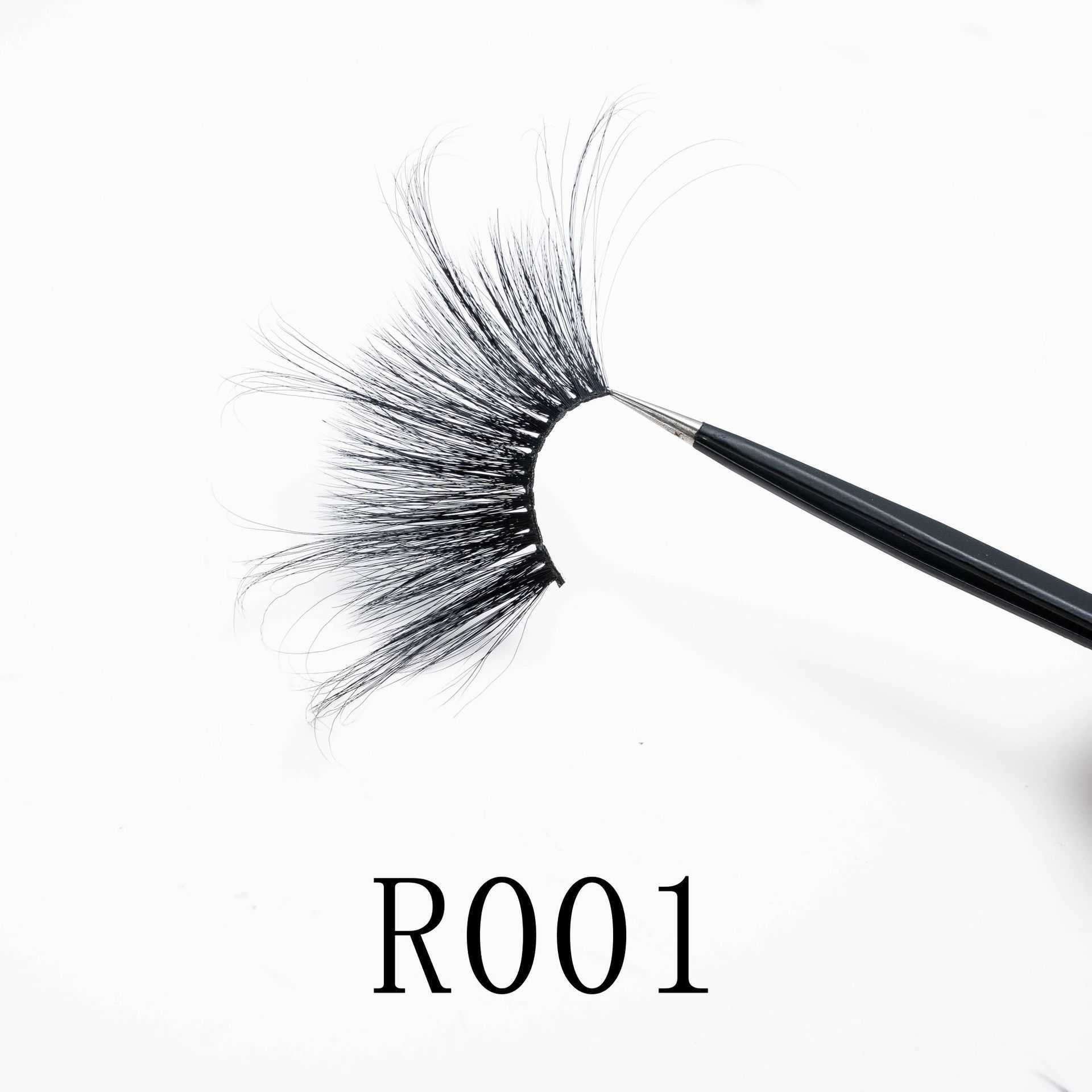 Extended 50-70mm False Eyelash Stage Curling Thick Exaggerated Soft Whole Eyelash W250324