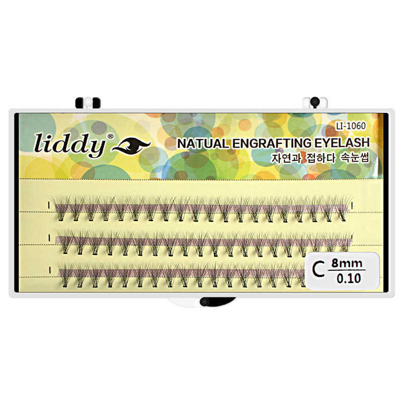 Natural Thick Grafted Eyelashes 10 per plant Planting Eyelashes Blooming in One Second False Eyelash Imitation Mink Fleece W250324