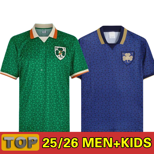 Ireland Soccer Jersey 2025 Kids Kit ROBINSON OBAFEMI Home Away 25 26Classy Special 2026 Football Shirt Green White FERGUSON BROWNE
