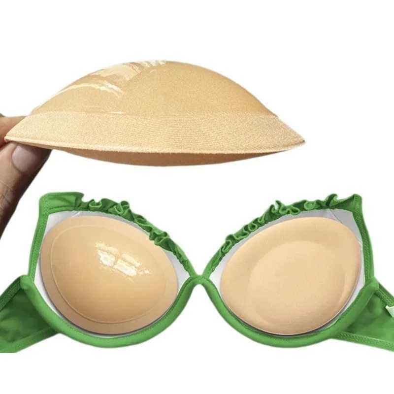 Womens double-sided adhesive bra pad insert breast augmentation lifting bra insert silicone push pad for swimsuit sports saggingXJ250324