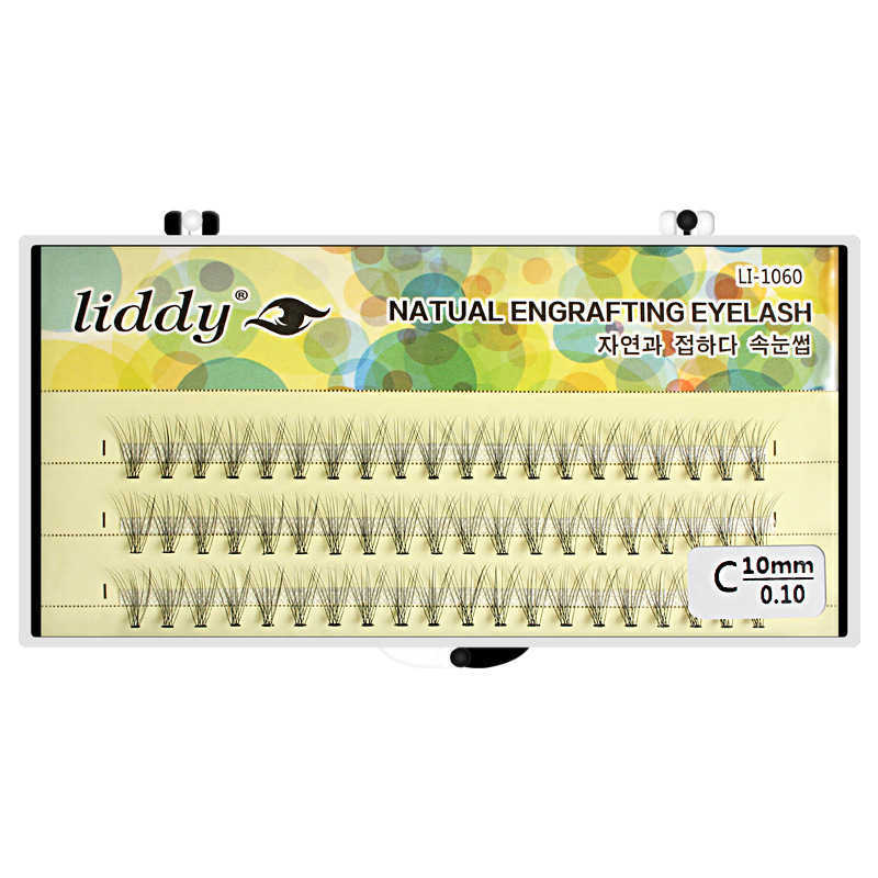 Natural Thick Grafted Eyelashes 10 per plant Planting Eyelashes Blooming in One Second False Eyelash Imitation Mink Fleece W250324