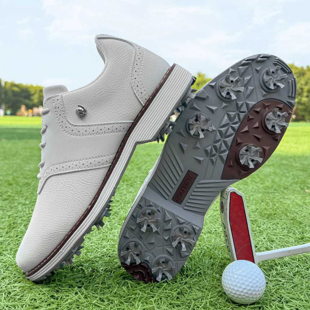 Professional pointed golf shoes mens golf sports shoes luxury walking shoes Y250322