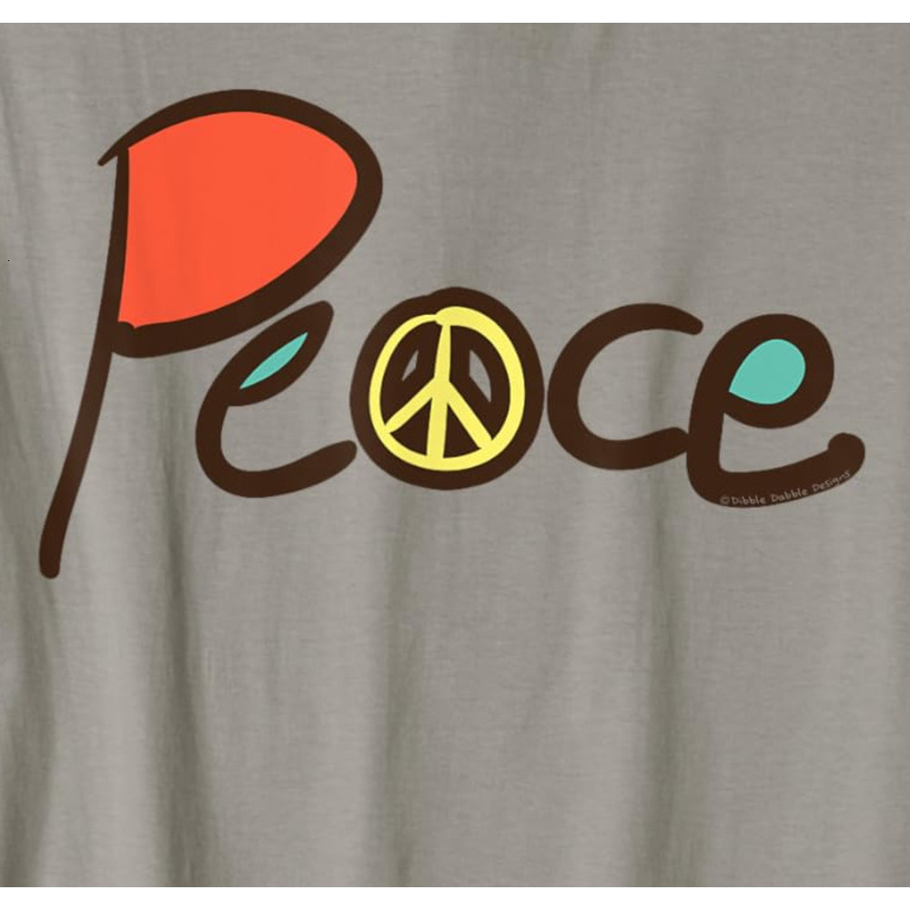 T shirt for Mens Fun Retro PEACE with Peace Symbol Graphic Tee Casual Tops Clothes Short sleeve