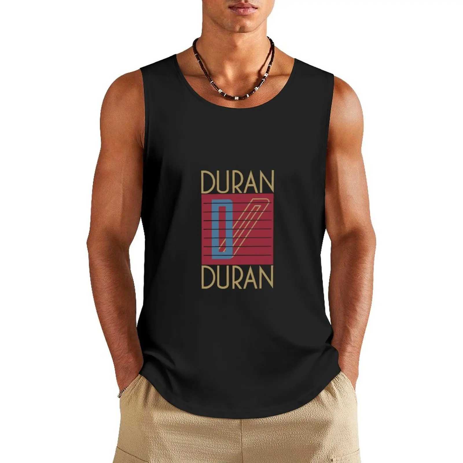 Duran Band Tank Top Cool Things Gym T-shirt Mens Sleeveless Jacket X250324