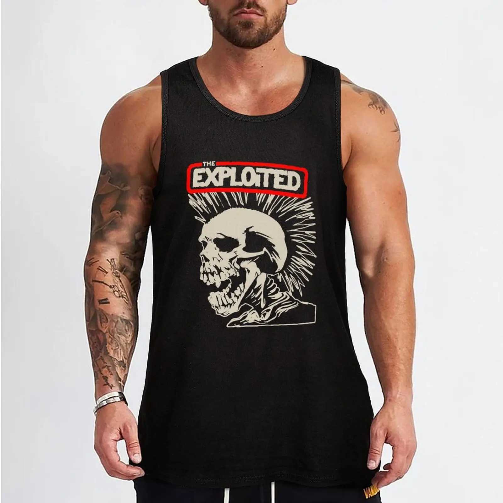 Explosive Tank Top Mens Wear Brand Mens Sleeveless T-shirt Mens Wear X250324