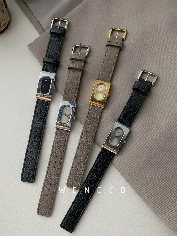 personal fashionable and luxurious womens watch real leather belt simple and fashionable casual womens watch 250319