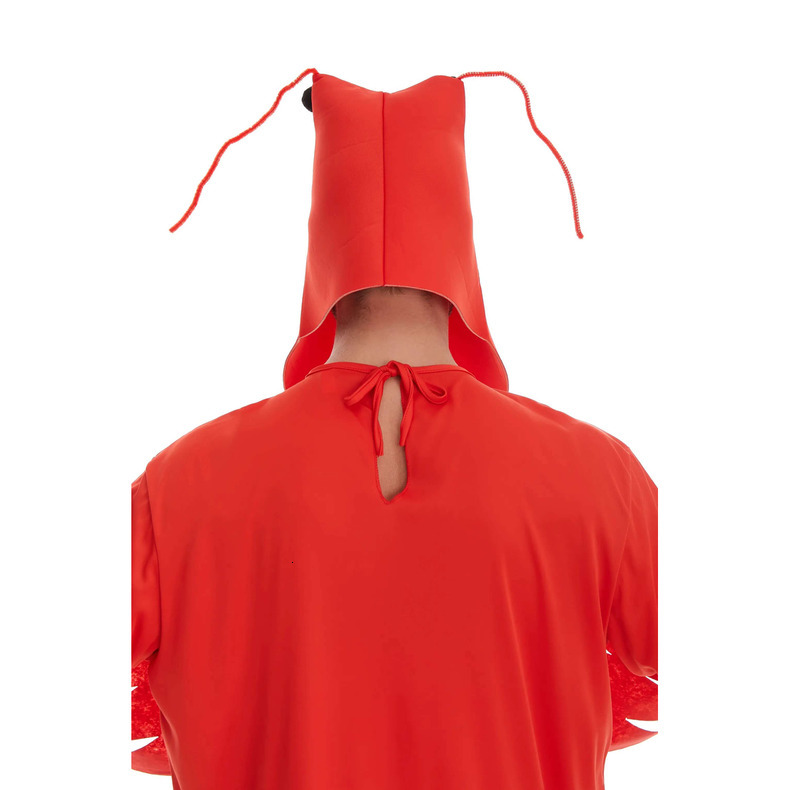 Stylish 3 Piece Costume with Lobster Design - Perfect for Fancy Dress Events quantity