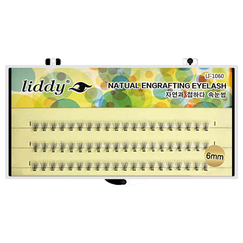 Natural Thick Grafted Eyelashes 10 per plant Planting Eyelashes Blooming in One Second False Eyelash Imitation Mink Fleece W250324